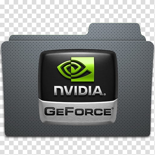 Folder ico, gray Nvidia GeForce device art transparent background PNG clipart