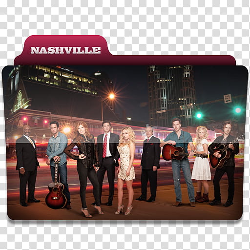  Fall Season TV Series Folders, Nashville icon transparent background PNG clipart