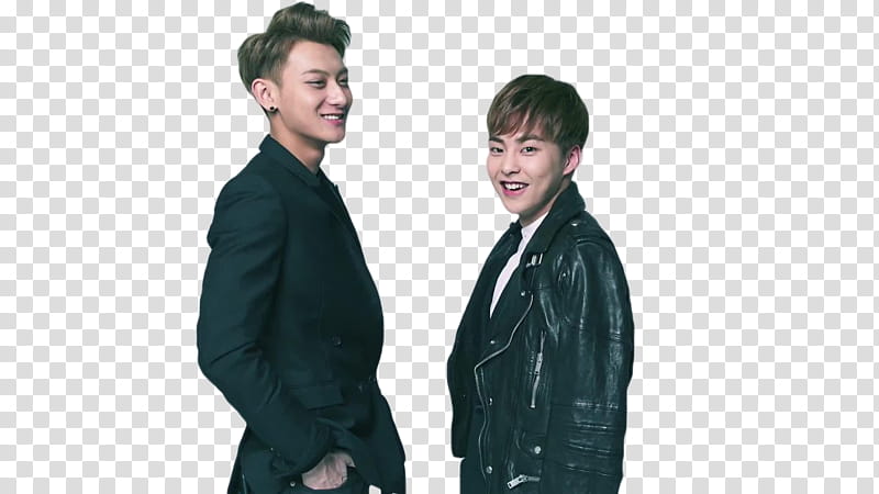 Xiumin e Tao EXO NEXT DOOR transparent background PNG clipart