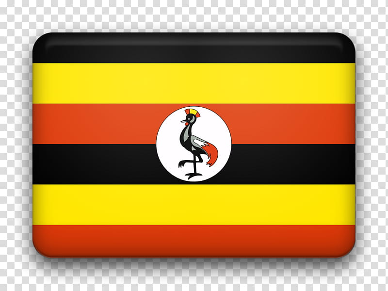 Flag, Uganda, Flag Of Uganda, National Flag, Map, Yellow, Penguin, Symbol transparent background PNG clipart