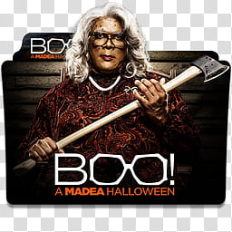 Boo A Madea Halloween  Folder Icon , Boo A Madea Halloween_x transparent background PNG clipart