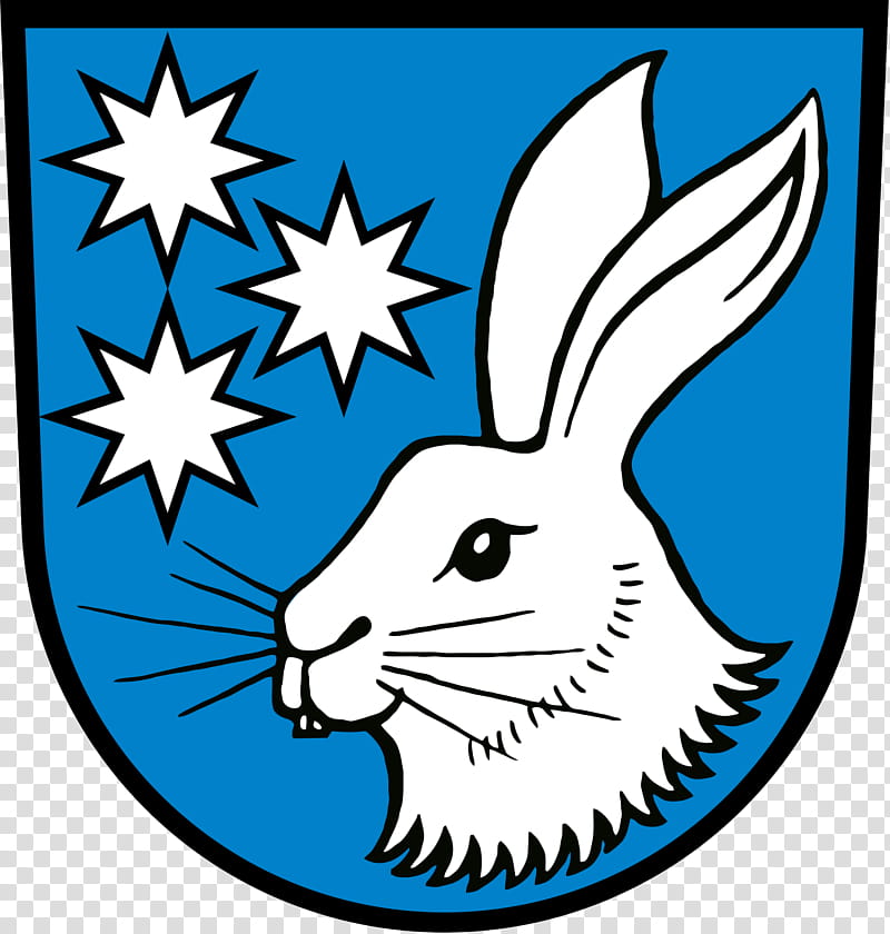 Rabbit, Reilingen, Coat Of Arms, Heraldry, Charge, Animali Araldici, Hase, Vexillology transparent background PNG clipart