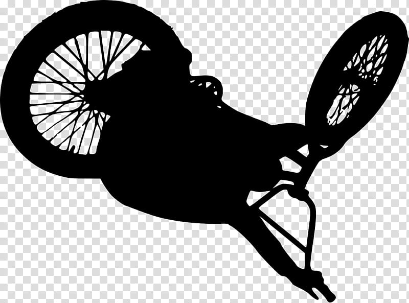 Tree Silhouette, Bicycle Frames, Black White M, BMX Bike, Black M, Bicycle Part, Blackandwhite, Bicycle Wheel transparent background PNG clipart