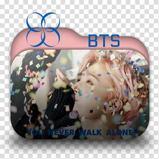 BTS Folder Icons YOU NEVER WALK ALONE by emosasa, JIMIN  transparent background PNG clipart