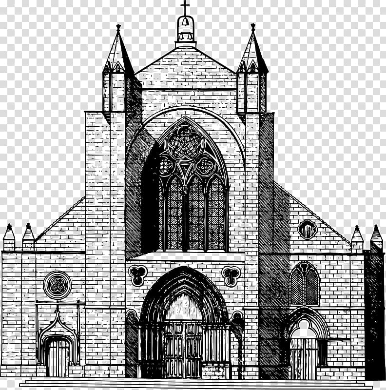 Church, Medieval Architecture, Middle Ages, Facade, Basilica, Cathedral, Listed Building, Almshouse transparent background PNG clipart