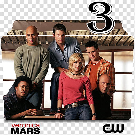 Veronica Mars series and season folder icons, Veronica Mars S ( transparent background PNG clipart
