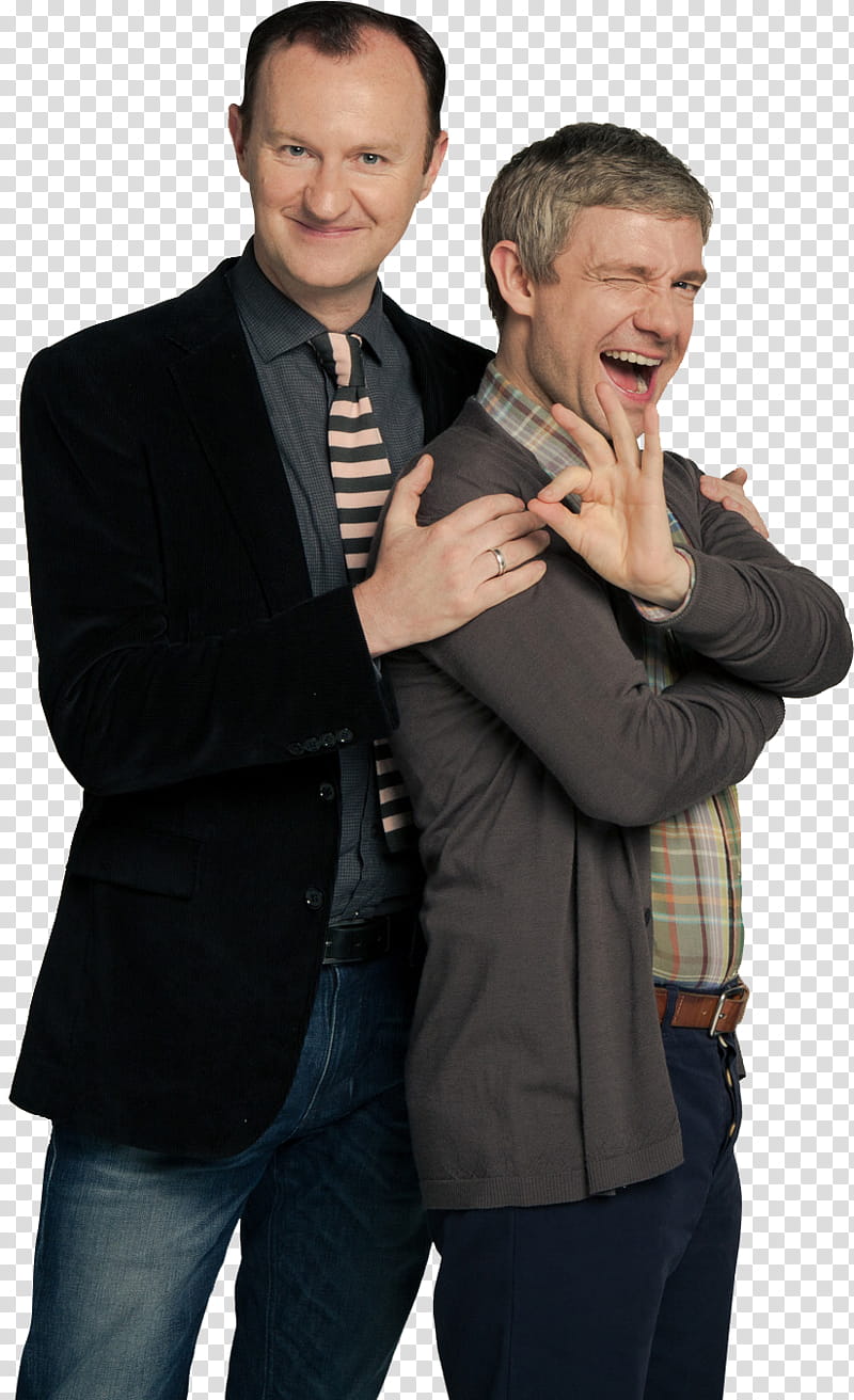Mycroft Holmes and John Watson transparent background PNG clipart
