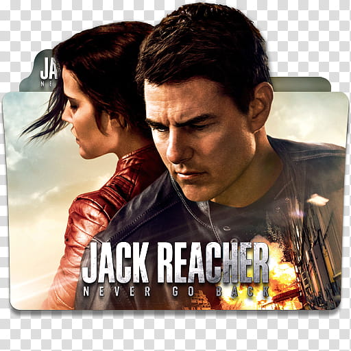Jack Reacher Never Go Back  Folder Icon , Jack Reacher Never Go Back transparent background PNG clipart
