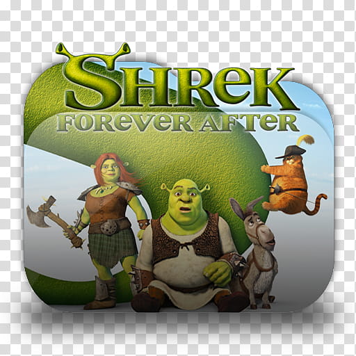 Shrek The Whole Story Folder Icon , shrekever transparent background PNG clipart