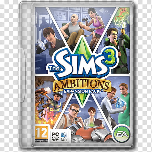 Game Icons , The Sims  Ambitions transparent background PNG clipart