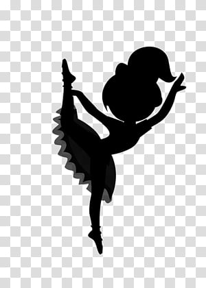Dancer Girl Silhouette. Logo Or Icon For A Dance School. Royalty Free SVG,  Cliparts, Vectors, and Stock Illustration. Image 124182770.