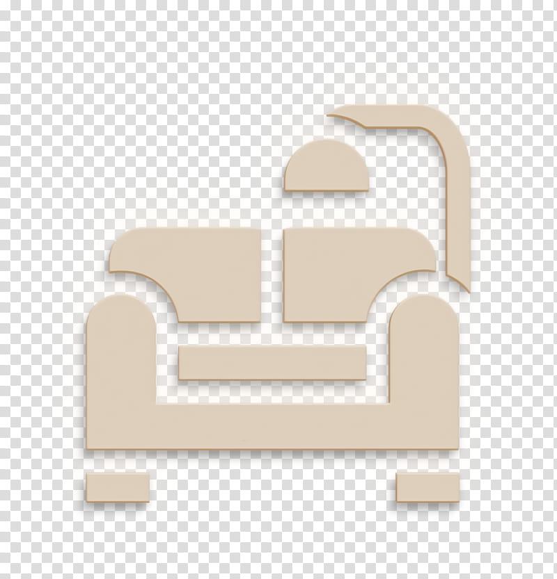 Sofa icon Home Decoration icon, Beige, Furniture, Chair, Logo transparent background PNG clipart