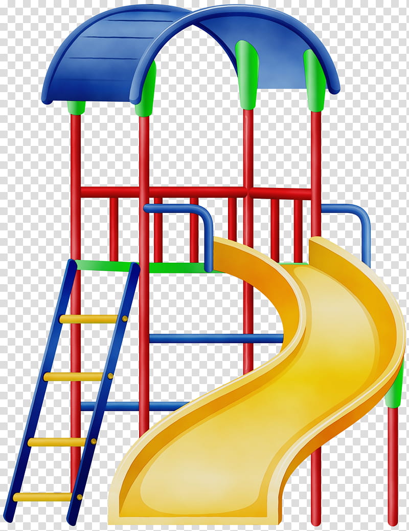 Playground, Watercolor, Paint, Wet Ink, Playground Slide, Park, Child, Public Space transparent background PNG clipart