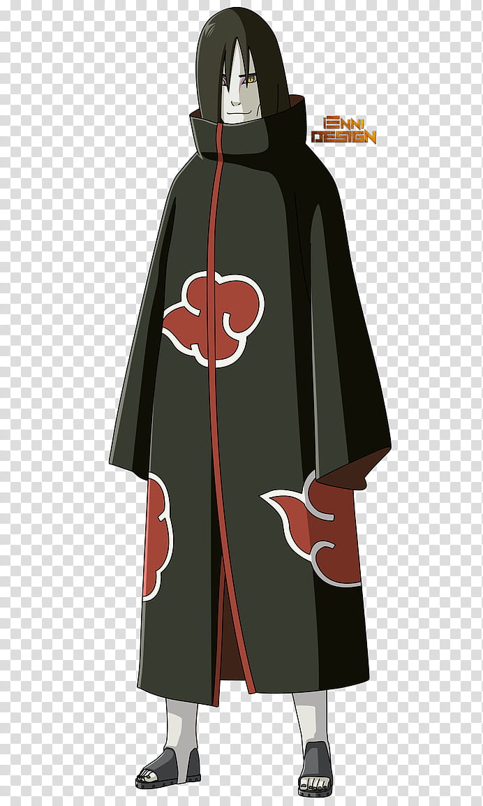 Naruto Shippuden, Deidara (Akatsuki), Naruto character illustration  transparent background PNG clipart