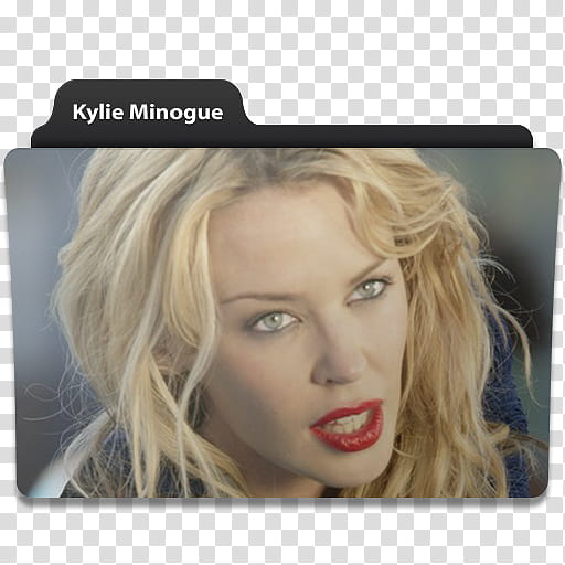 Music Folder  , Kylie Minogue transparent background PNG clipart