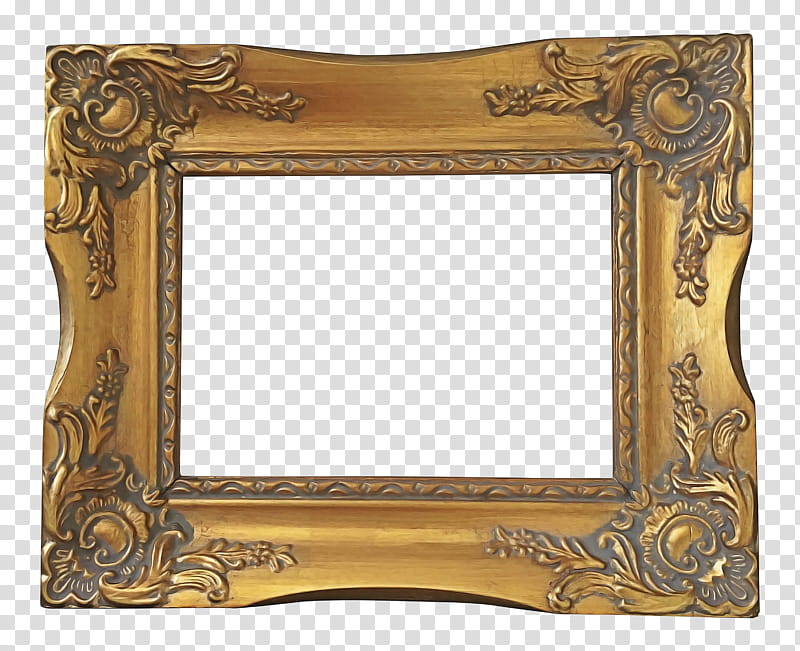 Wood Frame Frame, Frames, Rectangle, Yellow, Visual Arts, Antique, Interior Design, Mirror transparent background PNG clipart