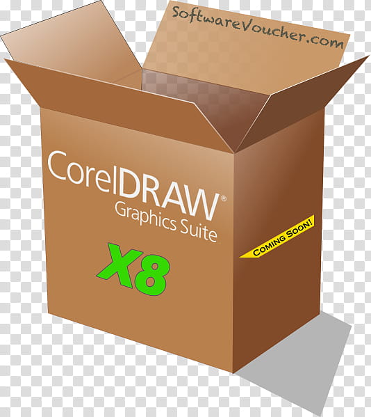 Cardboard Box, Corel, Coreldraw 7, Graphics Suite, matix Pro, Carton, Packaging And Labeling, Package Delivery transparent background PNG clipart