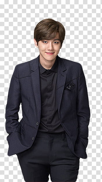 EXO, man looking at the camera transparent background PNG clipart
