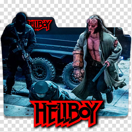 Hellboy  Movie Folder Icon , Hellboy () transparent background PNG clipart