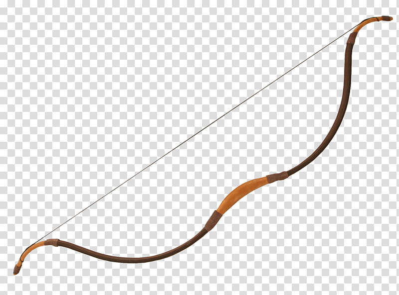 bow, brown composite bow transparent background PNG clipart