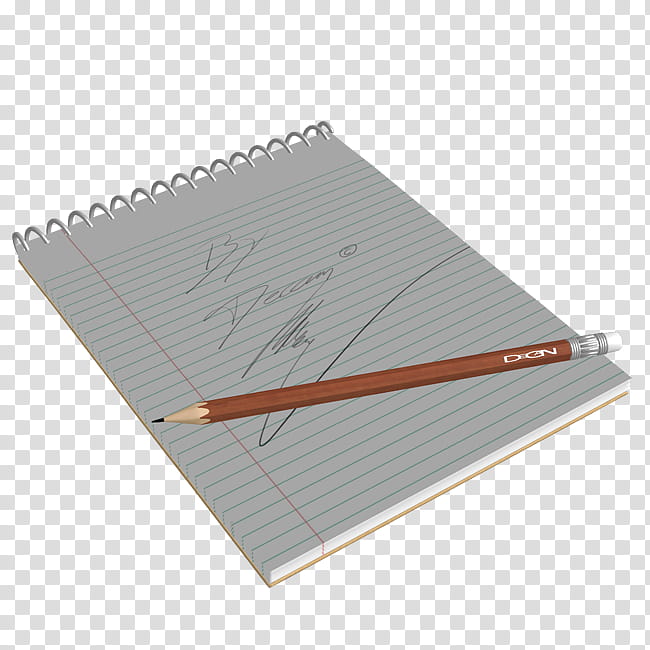 Pen And Note Block transparent background PNG clipart