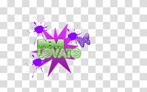 Texto de Demi Lovato transparent background PNG clipart thumbnail