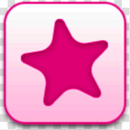 Albook extended pussy , pink star icon transparent background PNG clipart