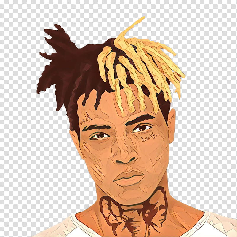 Xxxtentacion Drawing, Cartoon, Dreadlocks, Tiktok, Internet Meme, PicsArt Studio, Musically, Forehead transparent background PNG clipart