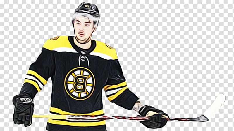 Lacrosse Stick, Ice Hockey, College Ice Hockey, Boston Bruins, Tshirt, Sleeve, Personal Protective Equipment, Outerwear transparent background PNG clipart