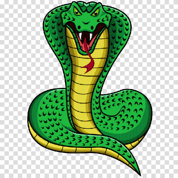 green king cobra serpent snake elapidae, Reptile, Scaled Reptile, Mamba, Viper, Rattlesnake transparent background PNG clipart