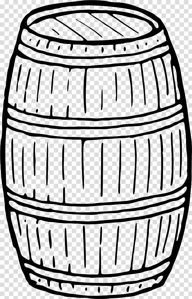 Wine, Barrel, Beer, Drawing, Keg, Line Art, Coloring Book, Storage Basket transparent background PNG clipart