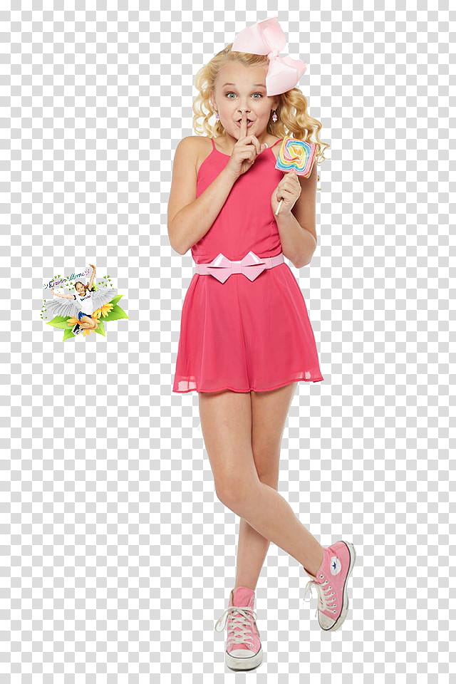 JoJo Siwa transparent background PNG clipart