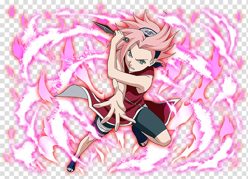 Sakura Haruno Cool transparent background PNG clipart