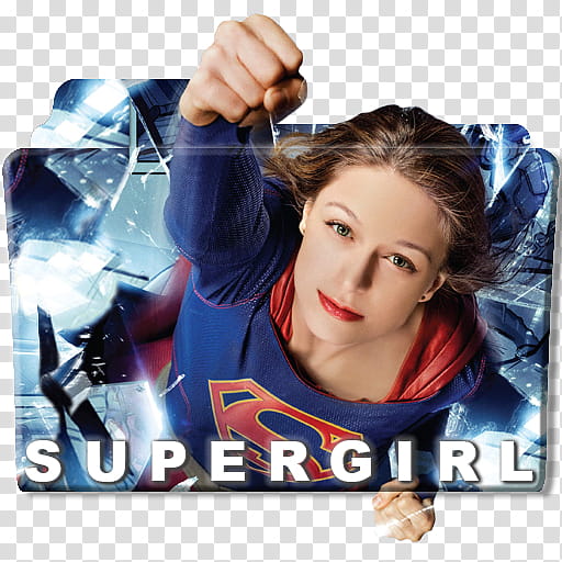Supergirl TV Series Folder Icon, Supergirl transparent background PNG clipart