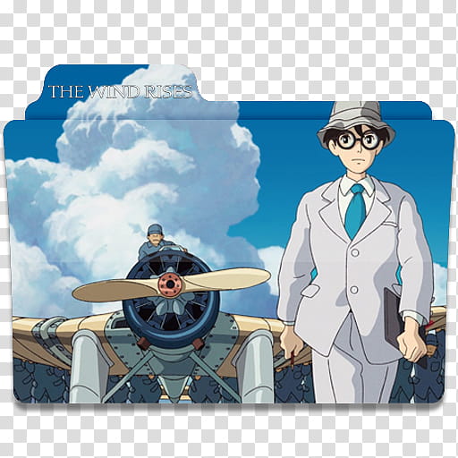 The Wind Rises Icon Folder , The Wind Rises transparent background PNG clipart