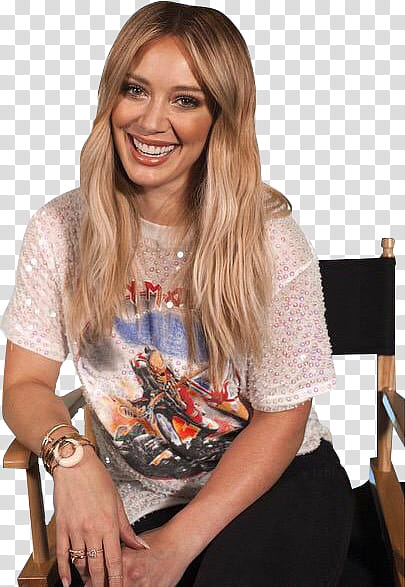 Hilary Duff transparent background PNG clipart