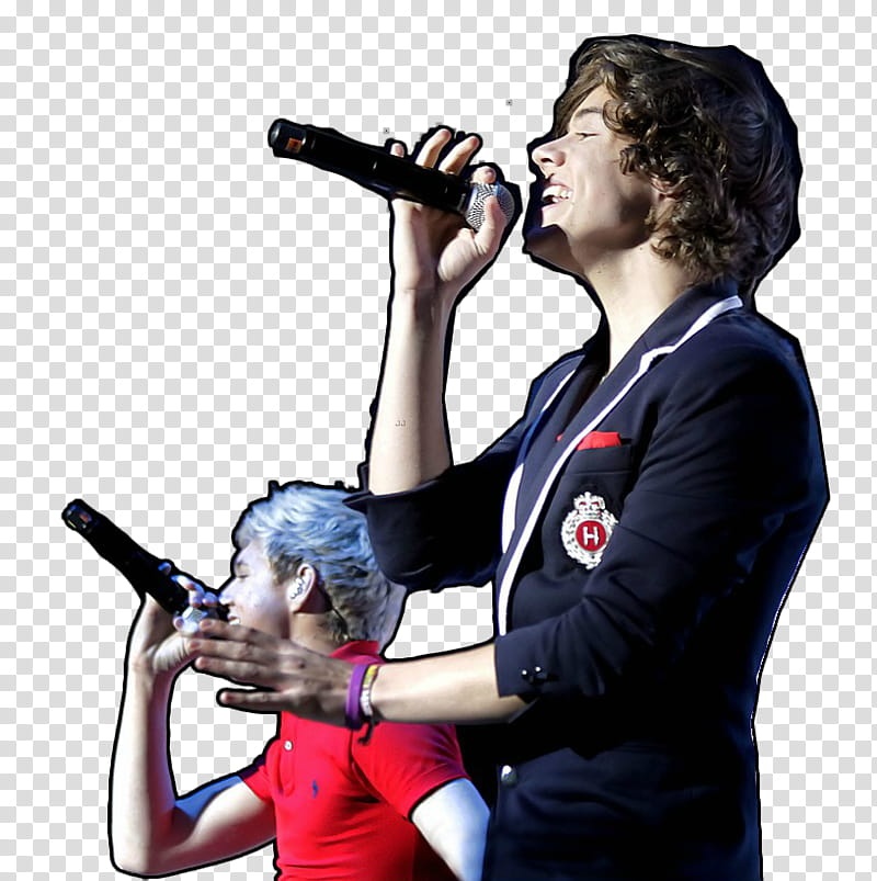 , Harry Style and Naill Horan singing transparent background PNG clipart