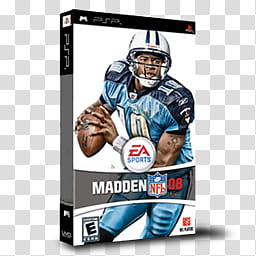 PSP Games Boxed  , Madden NFL  transparent background PNG clipart