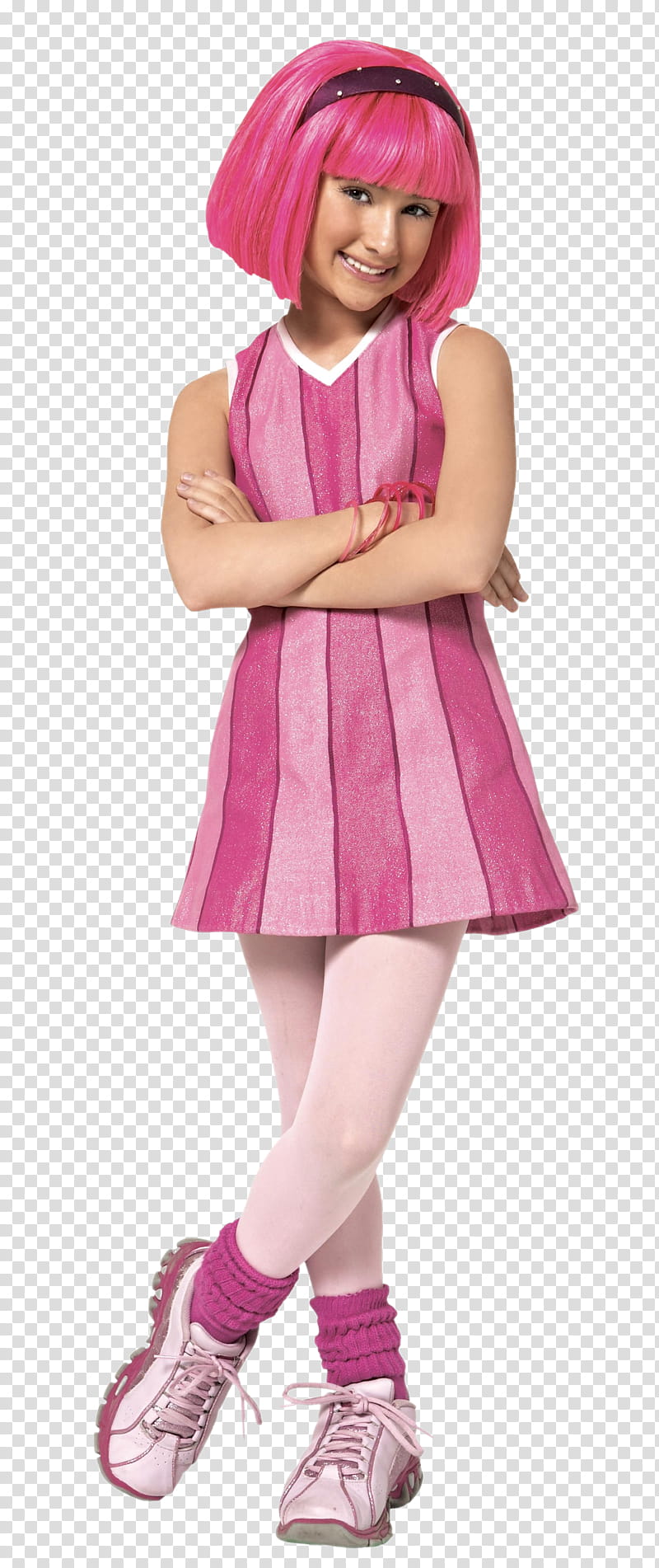 Stephanie LazyTown poses HQ transparent background PNG clipart
