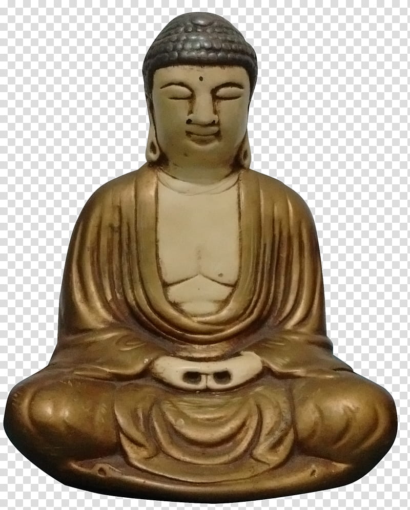 Statue Buddha golden prop transparent background PNG clipart