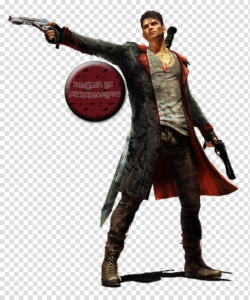 Devil may Cry Dante transparent background PNG clipart