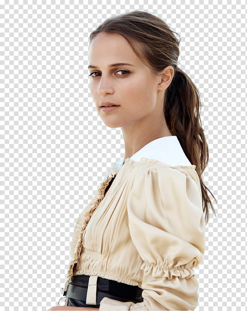 Alicia Vikander transparent background PNG clipart