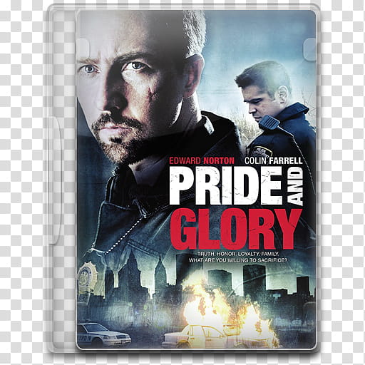 Movie Icon , Pride and Glory, Pride and Glory DVD case transparent background PNG clipart