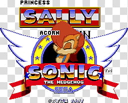 Sally Acorn in Sonic the Hedgehog, Sega Sally Sonic The Hedgehog logo transparent background PNG clipart