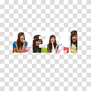 Texto de Demi Lovato transparent background PNG clipart thumbnail