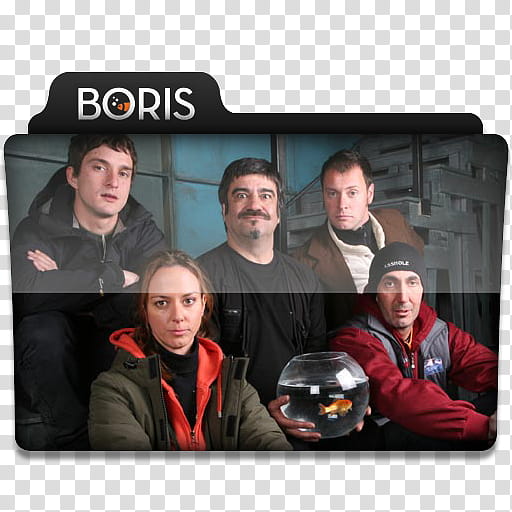 Windows TV Series Folders A B, Boris TV Show transparent background PNG clipart