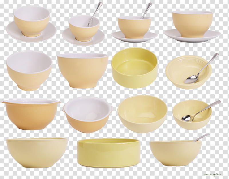 Bowl Cup, Ceramic, Tableware, Porcelain, Coffee Cup, Spoon, Plastic, Megabyte transparent background PNG clipart