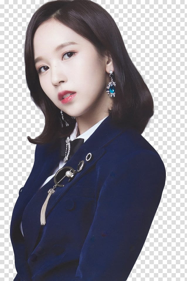 Mina TWICE ONCE nd TWICEZINE transparent background PNG clipart