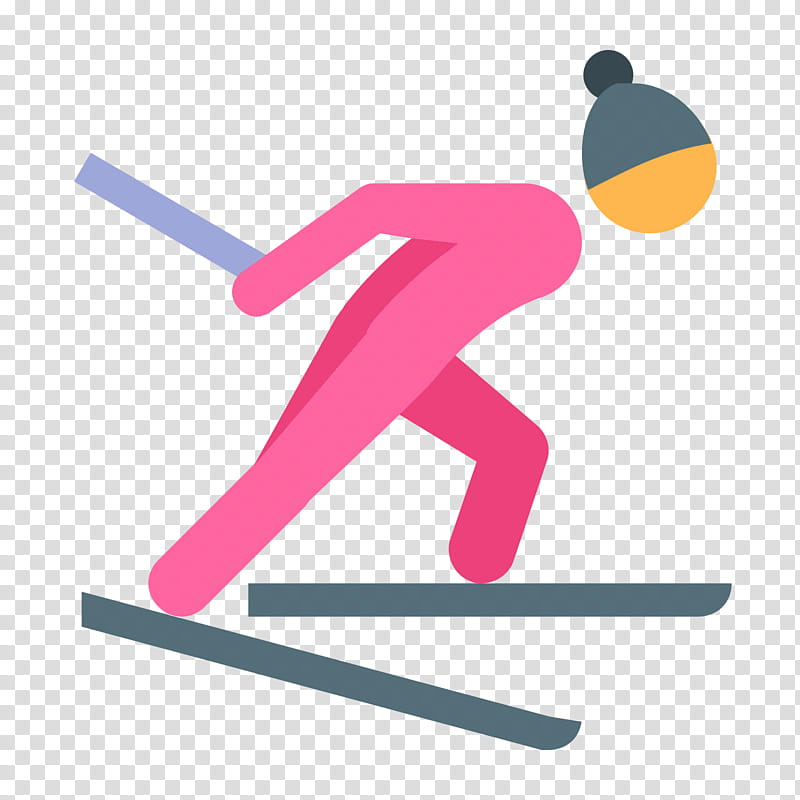 Pink, Skiing, Crosscountry Skiing, Biathlon, Langlaufski, Sports, Line, Sports Equipment transparent background PNG clipart