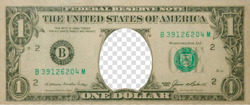 Dolar,  US dollar banknote transparent background PNG clipart